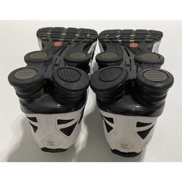 Nike Shox Turbo+ 12 Black White Gray 12 Mens Running Trainer Athletic Basketball - Picture 10 of 11